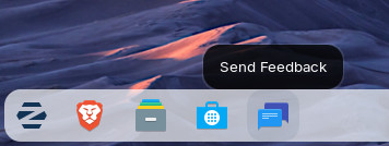 Send Feedback panel shortcut
