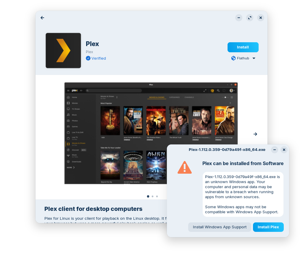 Suggested alternative to Plex