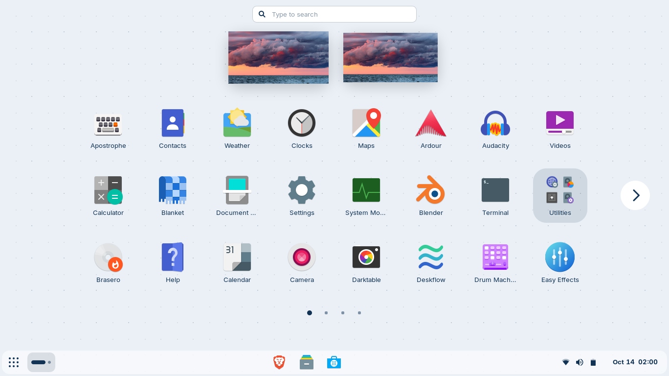 Touch layout