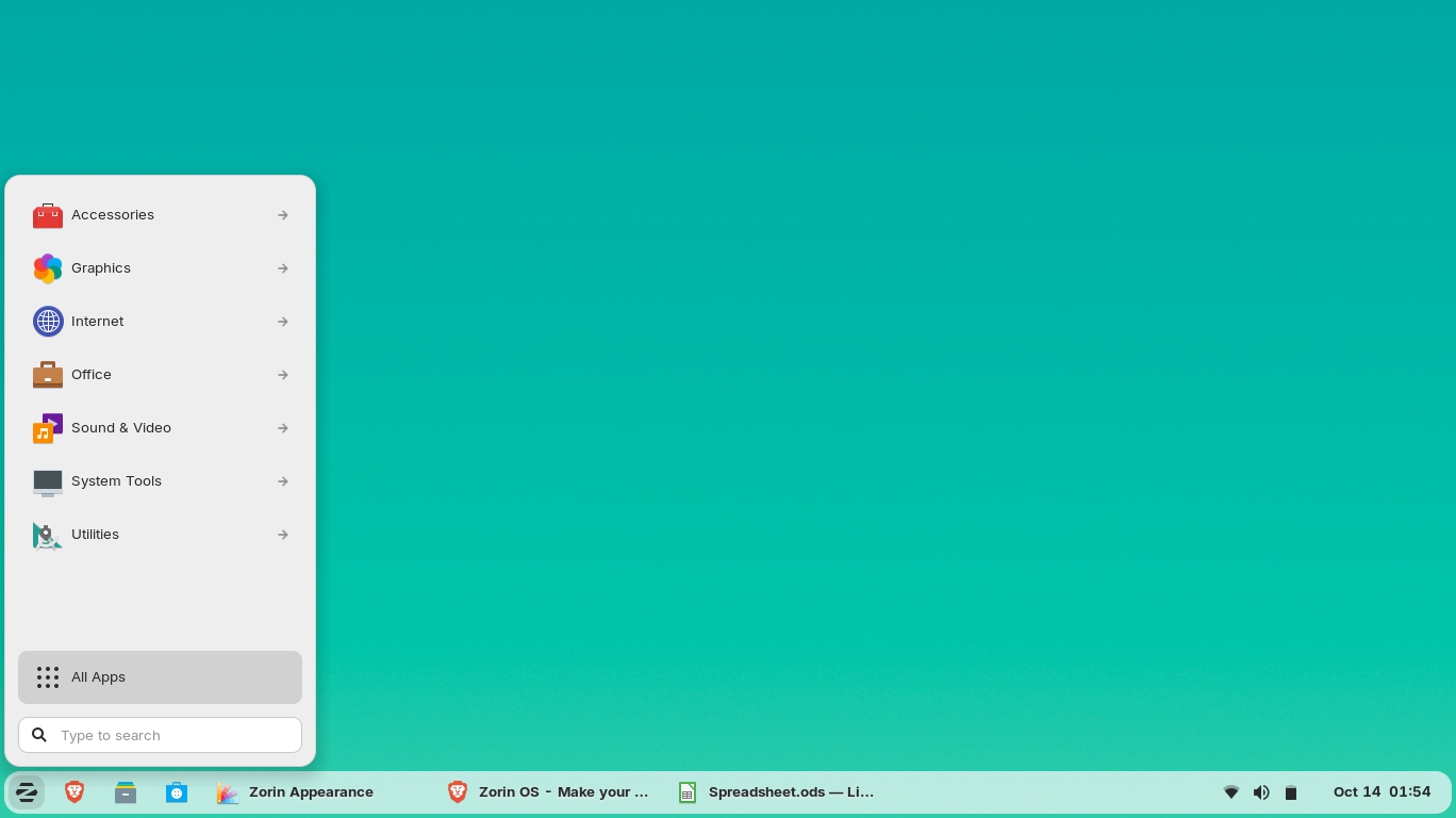 Window Classic-like layout