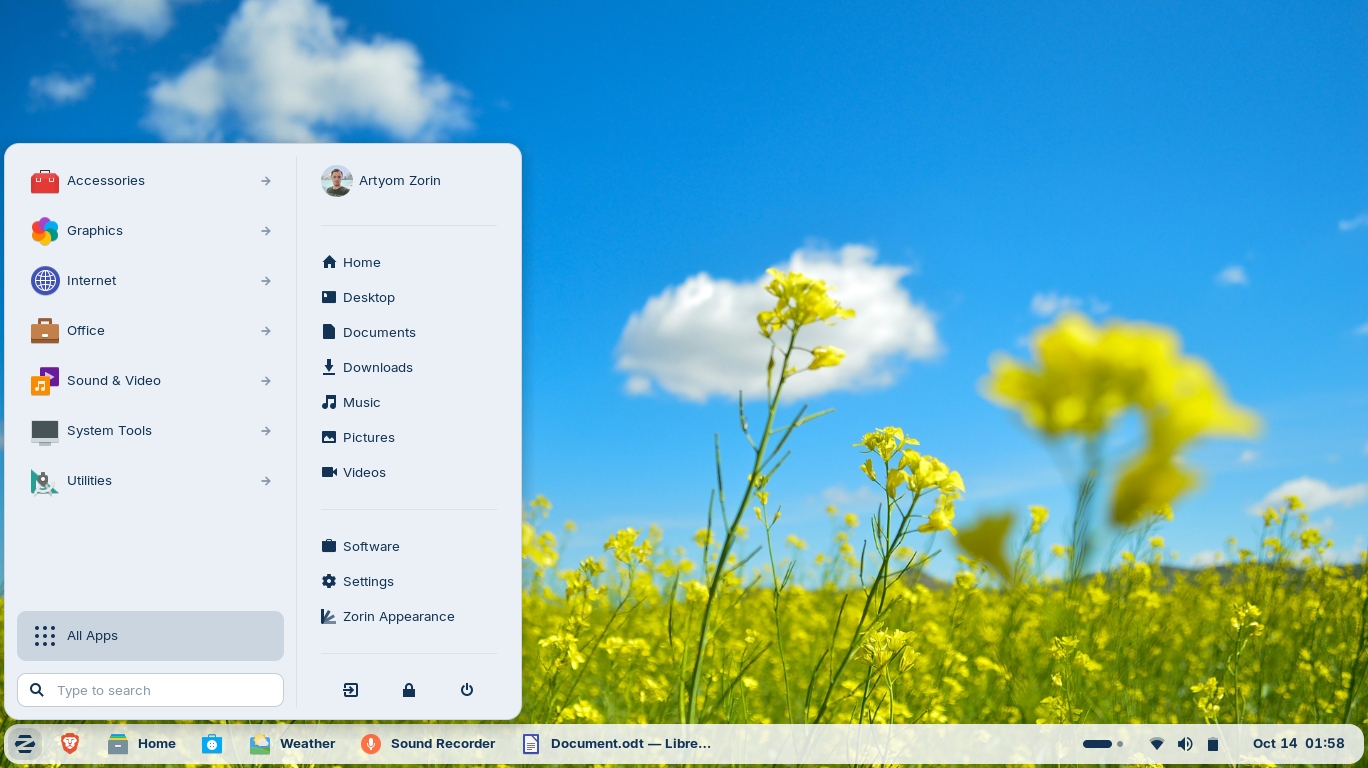 Windows List-like layout