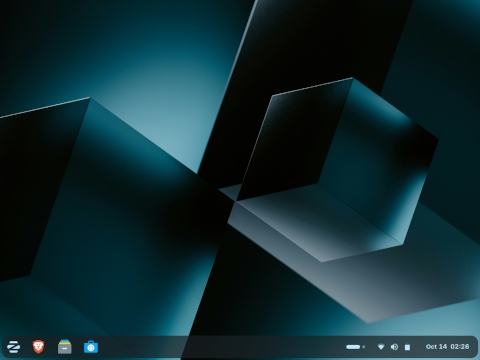Blue-Cubes wallpaper