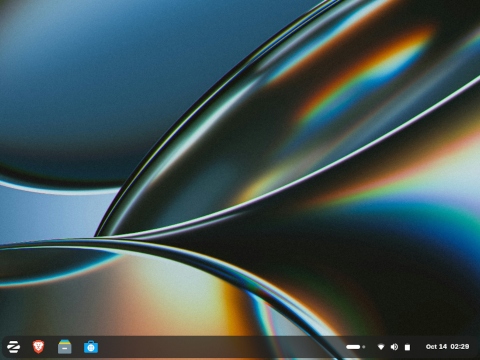 Iridescent wallpaper